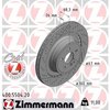 Zimmermann Brake Disc - Standard/Coated, 400.5504.20 400.5504.20